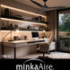 Vapor 60 inch Coal Ceiling Fan